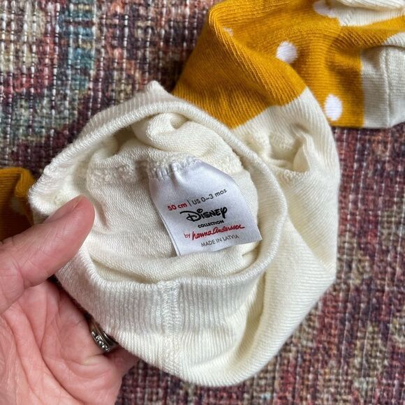 Hanna Andersson x Disney Winnie the Pooh dress with tights and headband 0-3month - Picture 5 of 11